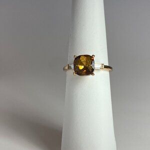 Beautiful Brown Topaz Colour Ring